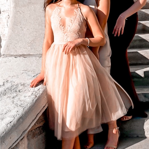 Tulle Midi Dress - ASOS - Picture 1 of 9